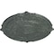 Ekena Millwork Attica Ceiling Medallion (Fits Canopies up to 3 3/4"), 39 1/2"OD x 2 1/2"P, Athenian Green Crackle CM39ATAGC - alternate 3